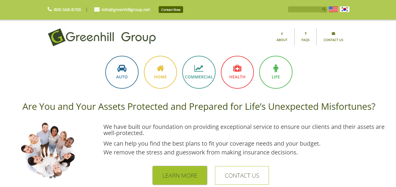Screenshot-GreenHillGroup.net Greenhill Group