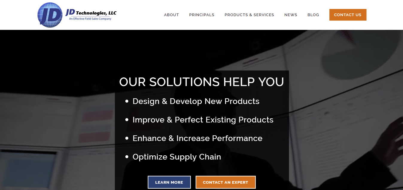 Screenshot-JDTechSales.com JD Technologies