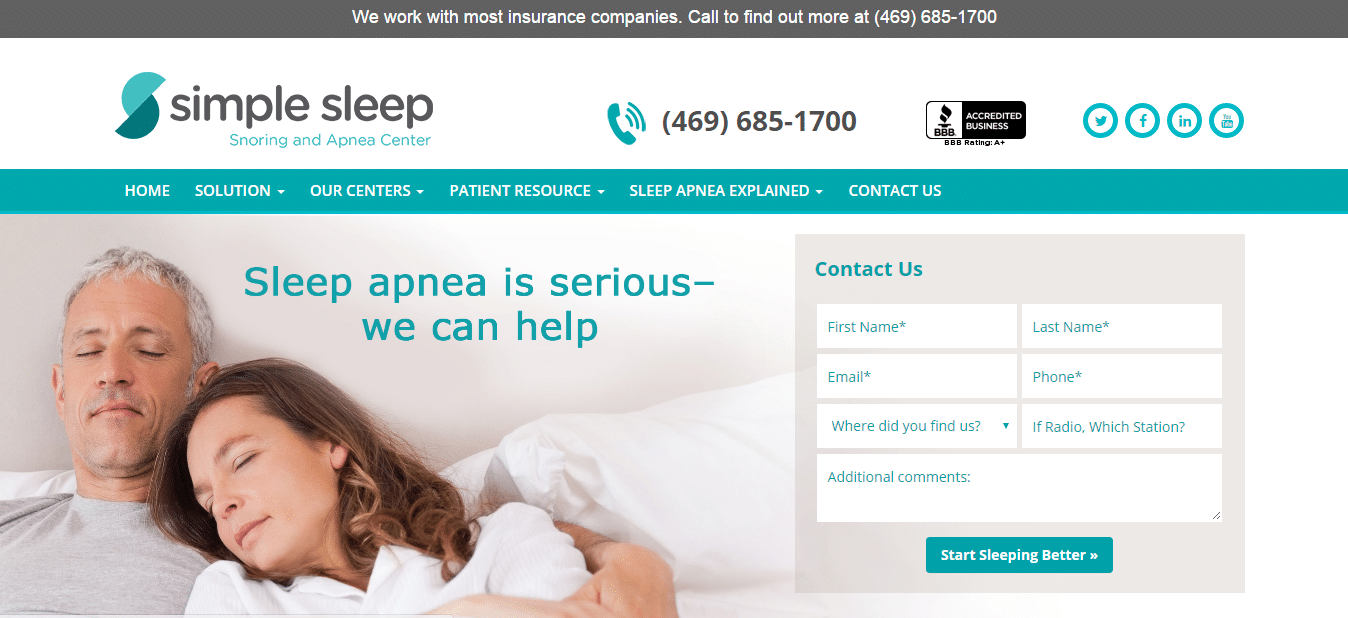 Screenshot-SimpleSleepServices.com Simple Sleep Services