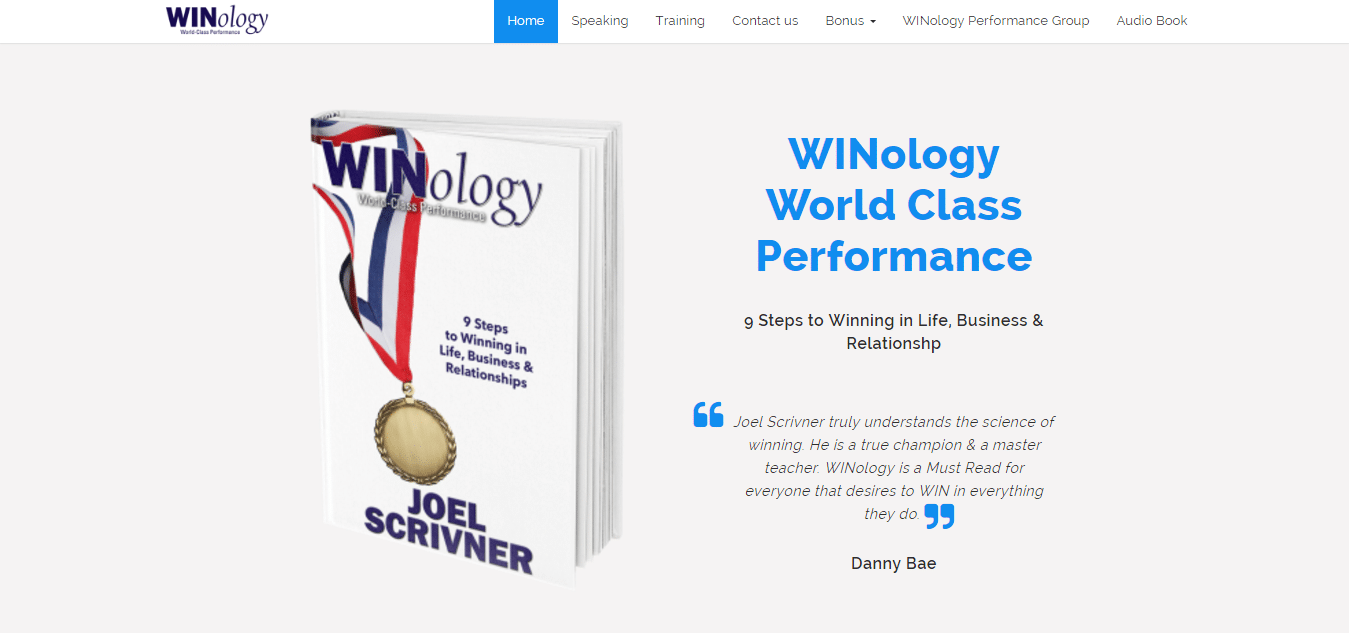Screenshot-Winology.com WINology by Joel Scrivner