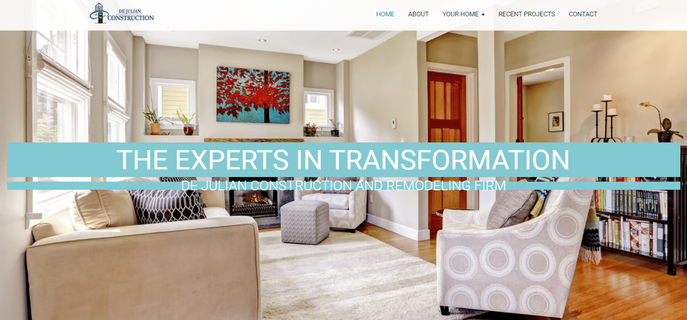 Screenshot-DejulianConstruction.com Dejulian Construction