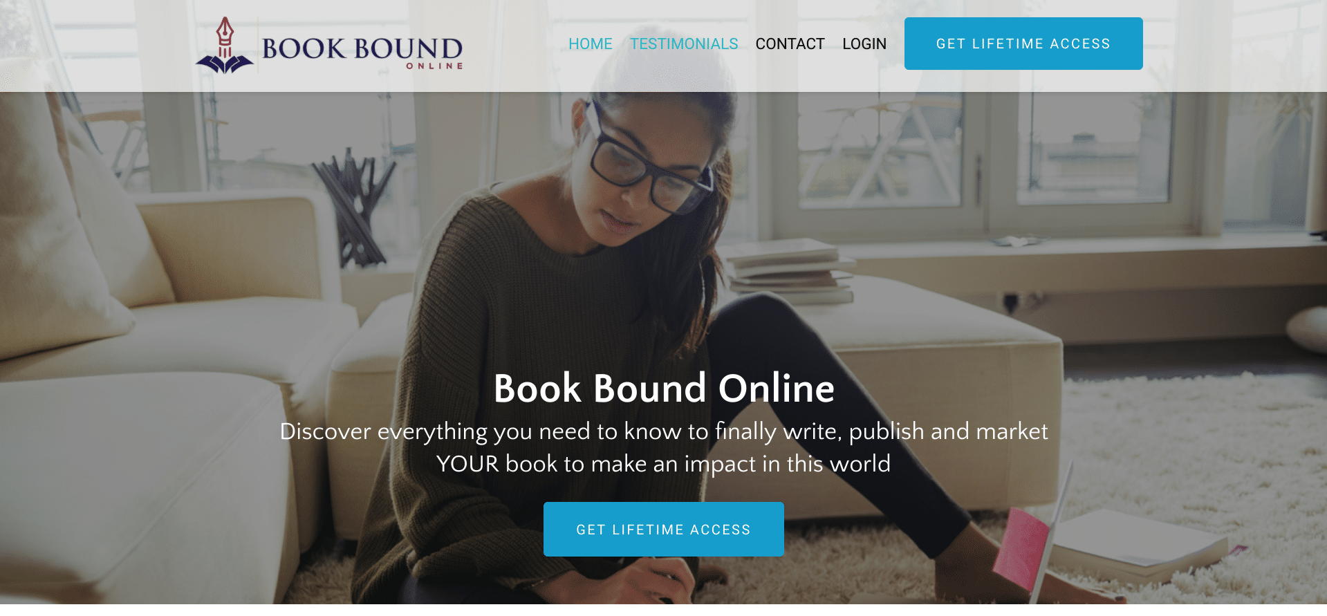 BookBoundOnline.com_Screenshot How Book Bound Online is Helping Members Become Published Authors