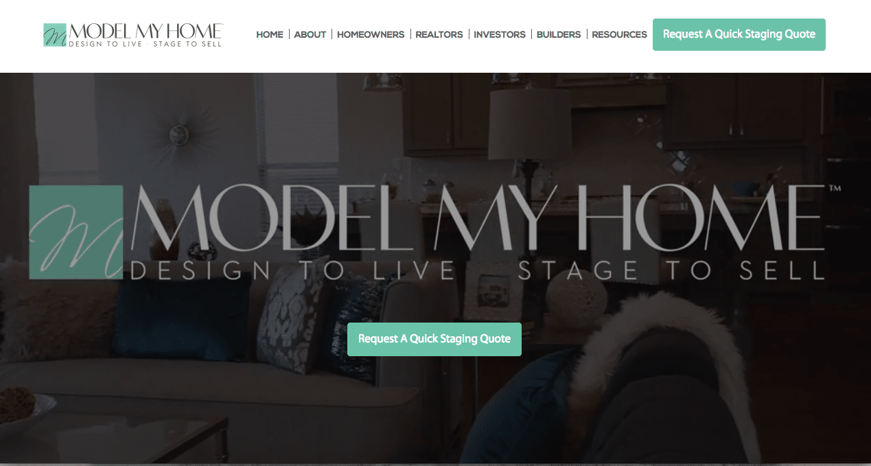 Screenshot-modelmyhome.com How Model My Home Brings in More Leads with their New Website