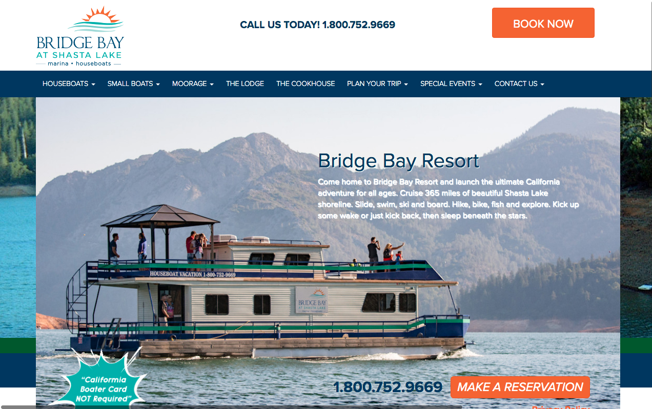 Bridge Bay Houseboats Recent Work How Bridge Bay Houseboats Can Attract a New Generation of Clients with Their Brand Update