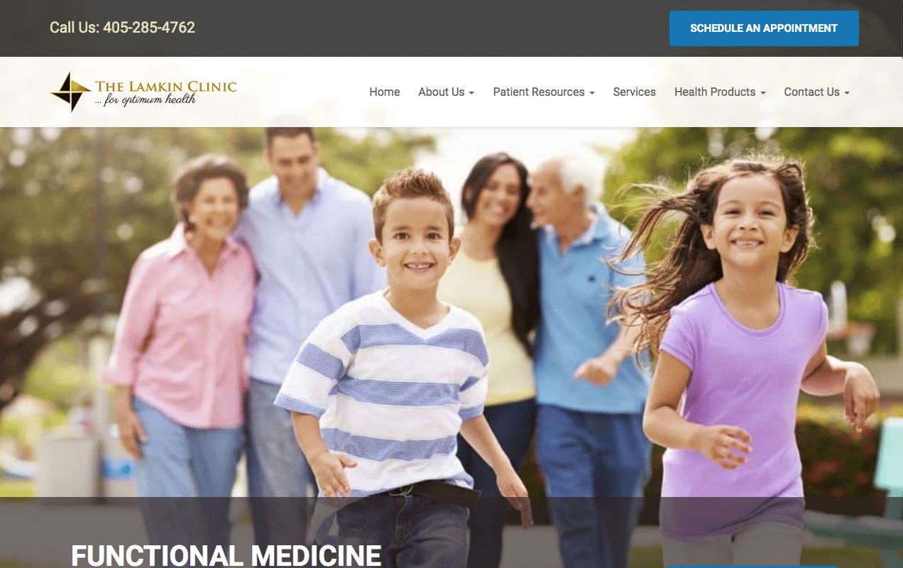 Lamkinclinic.com recent work How Lamkin Clinic Increased Patient Trust by Updating Their Brand