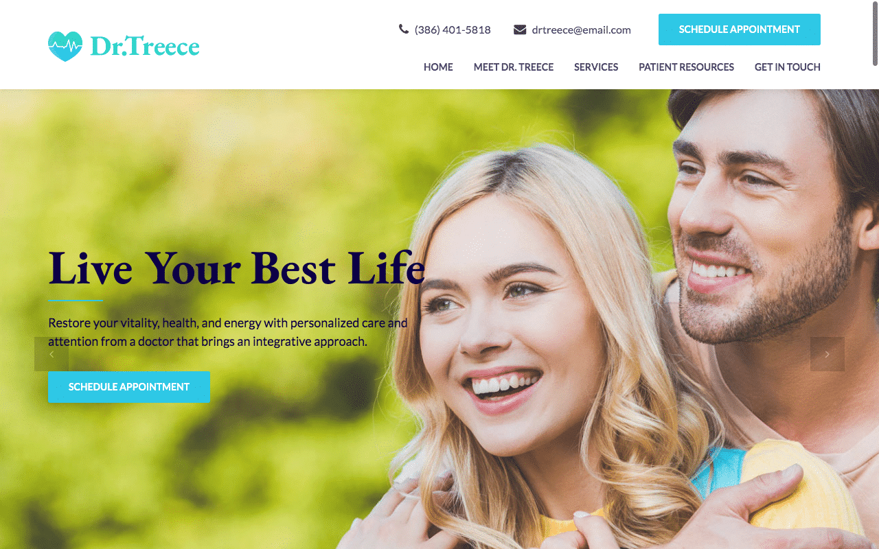 drtreecemd.com-Recent-Work How Dr Treece MD Gained Trust by Capitalizing on His Unique Skills