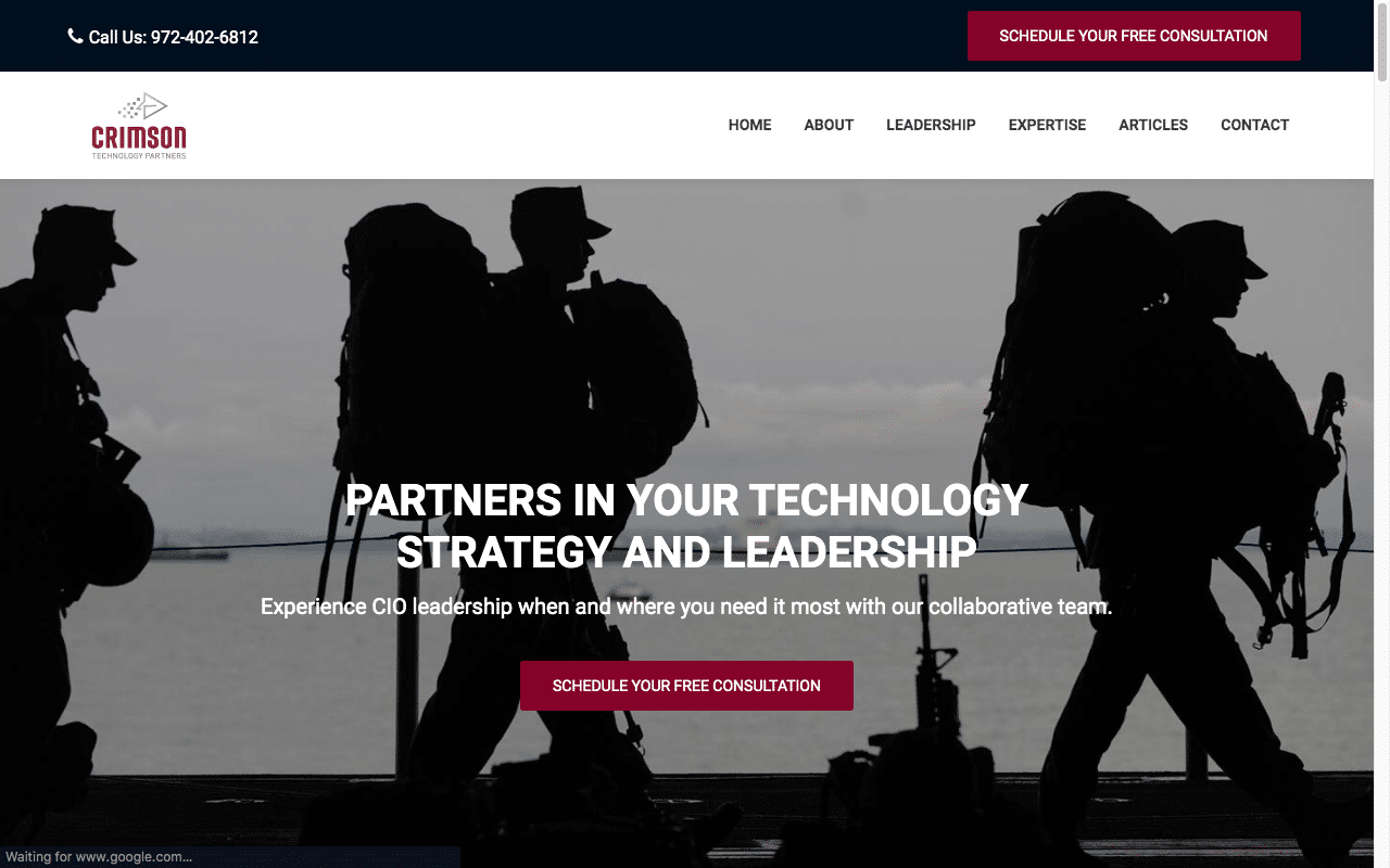 crimsontechpartners.com recent work How Crimson Tech Gains More Credibility By Segmenting Their Audience