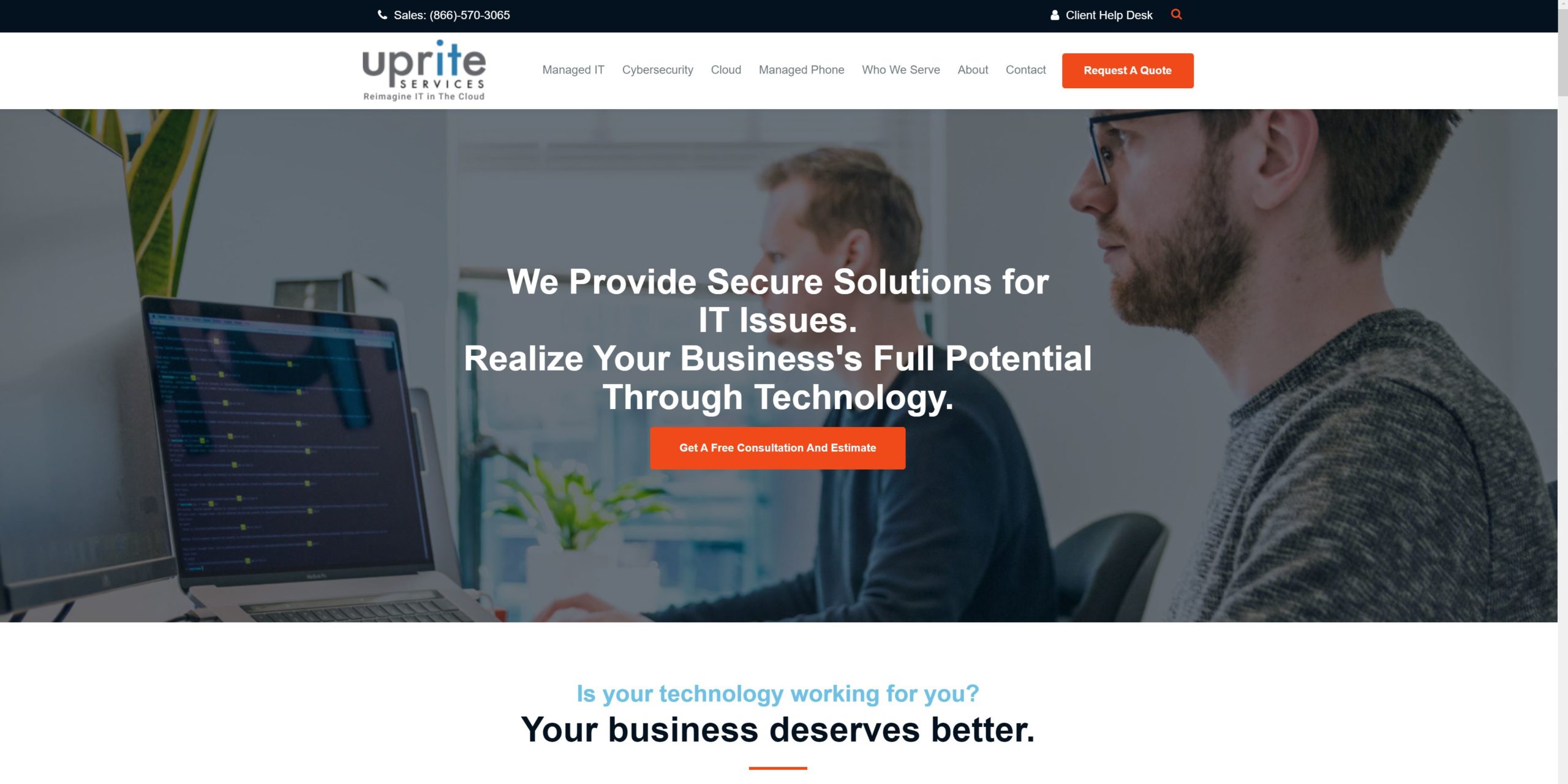 Capture How Uprite Created a Unique Brand Because of Their Brand New Website