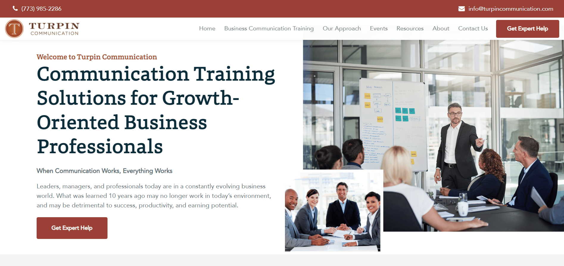 Recent_Work How Turpin Communication is Generating More Qualified Leads with Their New Website