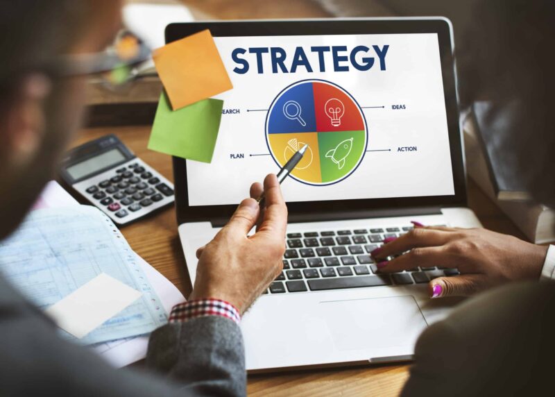Business Startup Entrepreneur Strategy Target Concept Craft a Winning Digital Marketing Strategy for Success