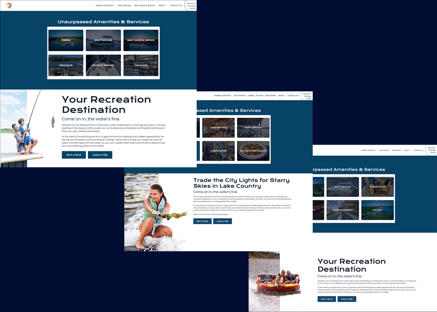 Blue Harbor Marinas OUR RECENT WORK – BLUE HARBOR MARINAS