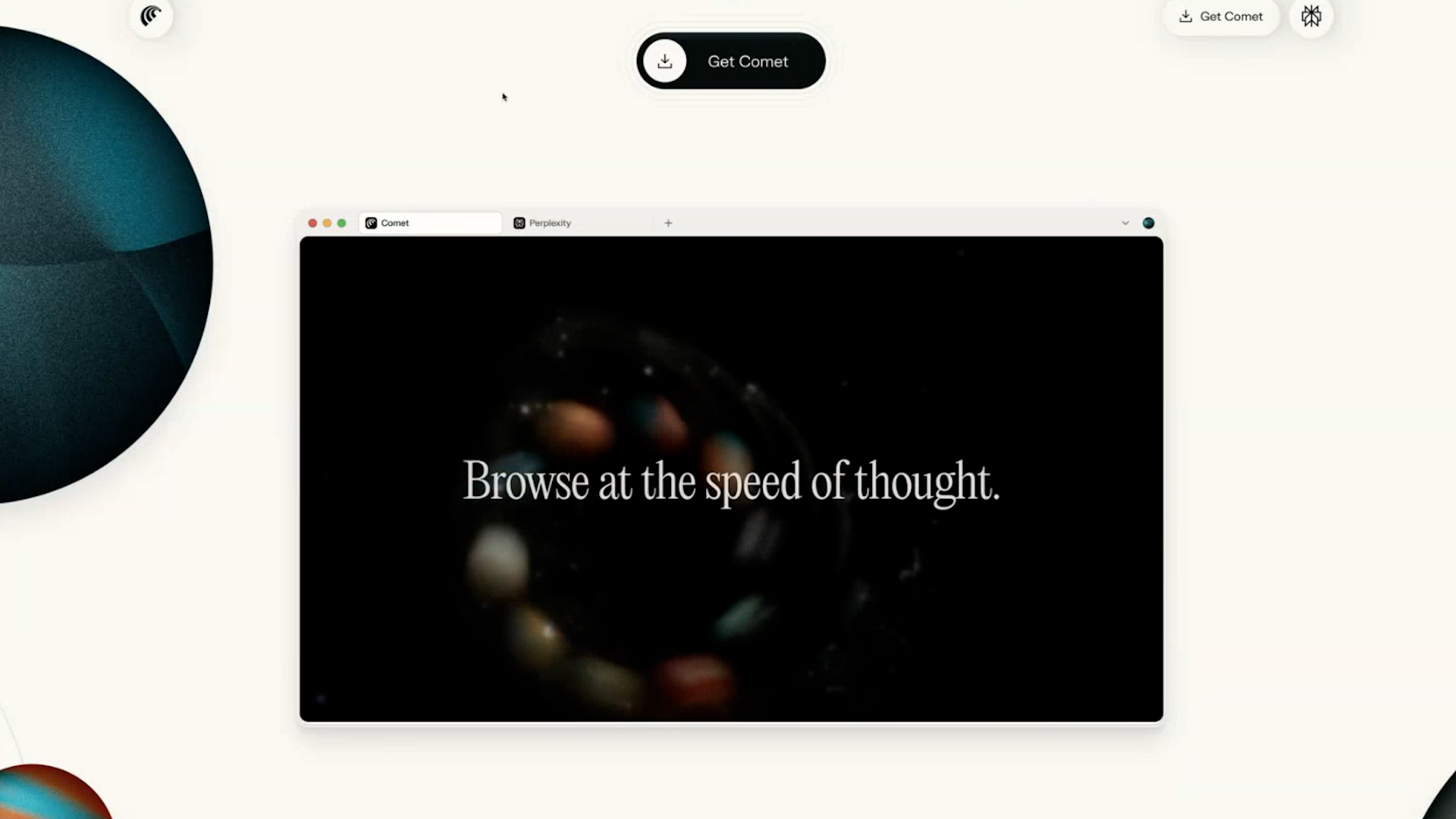 Agentic Web Agentic Web interface