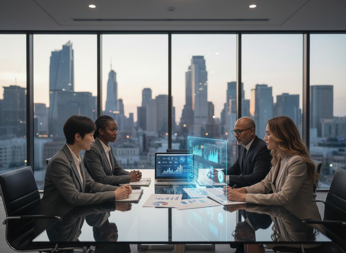 An executive team working with CARTA